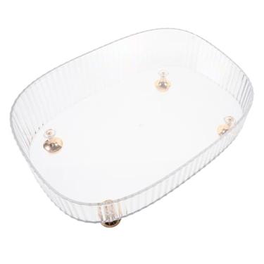 Imagem de Garneck Caixa De Armazenamento Bandeja De Biscoitos Organizador De Perfumes Bandeja De Lanche Bandeja De Acento Circular Bonecas Lol Inventar O Animal De Estimação Armário De Banheiro