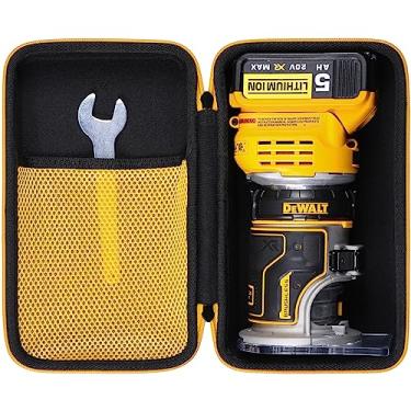 Imagem de Khanka Capa rígida de substituição para roteador sem fio DEWALT 20V Max XR, sem escova, somente capa (DCW600B)