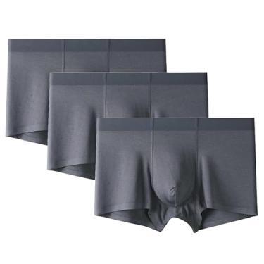 Imagem de Kit 3 Cuecas Boxer MicroModal Lupo Sem Costura Modal Masculino Adulto