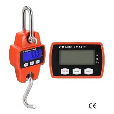 Imagem de Balança Digital 300 Kg Suspensa Pesar Cabra Carneiro Porco