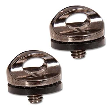 Imagem de Danger Buddies Anel adaptador de tripé de câmera - instalação rápida/liberação de 1/10.2 cm-20 suporte de alça de pescoço e pulso para lingas de câmera e cordões de segurança da câmera - (pacote com