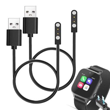 Imagem de smaate Cabos de relógio inteligente compatíveis com relógio inteligente JrTrack 3 para crianças da Cosmo Kids, pacote com 2