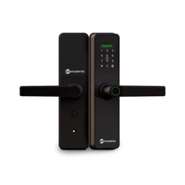 Imagem de Fechadura Eletrônica GT Smart - 5 Formas de Desbloqueio - Até 100 Digitais - Instalação Bidirecional