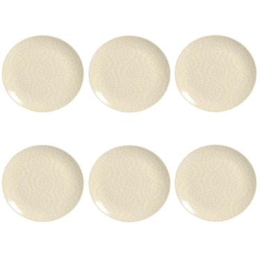 Imagem de Conjunto De Pratos Rasos 06 Peças Coup Ikebana Porto Brasil