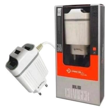 Imagem de Carregador Tomada Parede Celular 3 USB+1 Micro USB 3.1A-HC24 - PMCELL