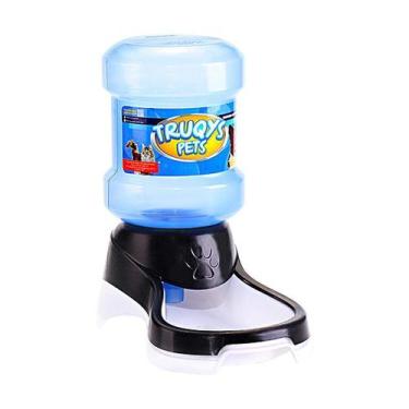 Imagem de Bebedouro Automático Truqys Galão para Cães e Gatos Preto - Truqys Pet
