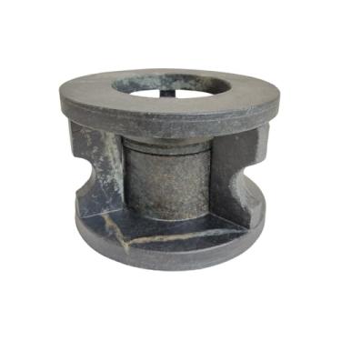 Imagem de Rechaud Fogareiro Pedra Sabão Para Fondue Grelha Panela (Natural)