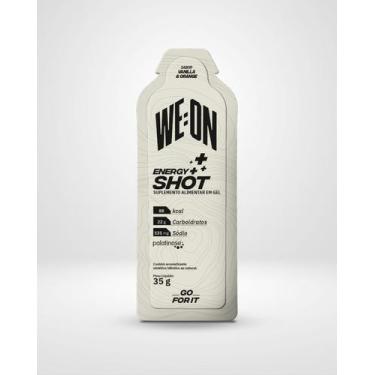 Imagem de Energy Shot Gel Carboidrato We:On Caixa 10 Sachês - Vegano, Vanilla Or