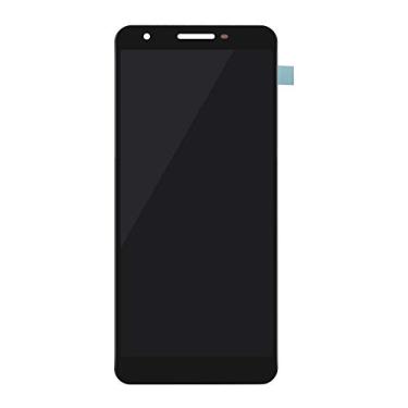 Imagem de YWLRONG Substituição para OLED Google Pixel 3A G020A G020E G020B Display LCD com painel digitalizador de tela sensível ao toque substituição para Google Pixel 3A LCD (preto)