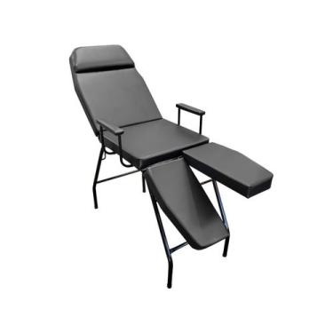 Imagem de Maca 3 Posições Bi-Perna Estética Maquiagem Com Apoio de Braço - For-t