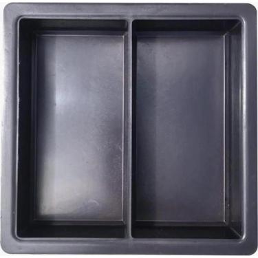 Imagem de Kit 10 Formas Dupla Bloquete 20x10x8 p Piso Calçada Paver - GME Formas