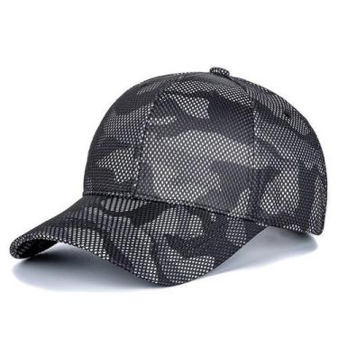 Imagem de Boné Masculino Camuflagem Respirável - ElaShopp