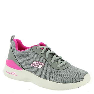 Imagem de Skechers Women's, Skech-Air Dynamight - Top Prize Sneaker - Wide Width Grey Pink 6.5 W