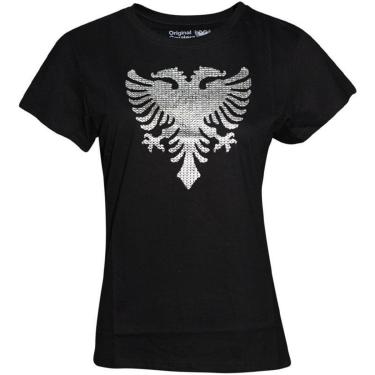 Imagem de Camiseta Cavalera Slim Águia Paete Preta Feminina-Feminino