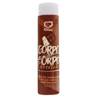 Imagem de Corpo A Corpo Óleo Hot Beijável 100Ml Sexy Fantasy, CHOCOLATE