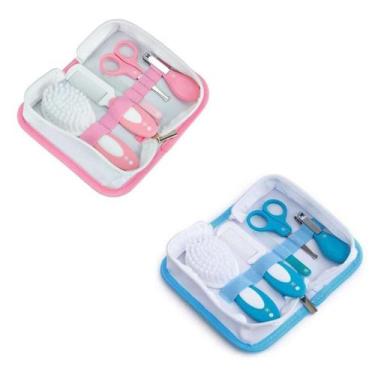 Imagem de Kit Higiene Cuidados para o bebê com Necessaire Infantil  - Pimpolho, 