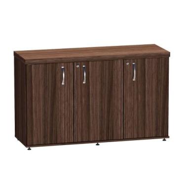 Imagem de Armário Credenza Com 03 Portas PE40 Pandin 1,20 M Walnut