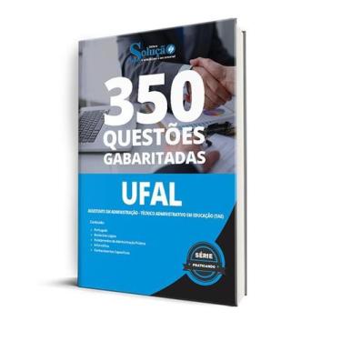Imagem de Caderno de Questões UFAL - Assistente em Administração - Técnico Admin