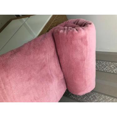 Imagem de Manta de Microfibra Antialérigca - MFF ENXOVAIS & J.F, Rosa, SOLTEIRO 