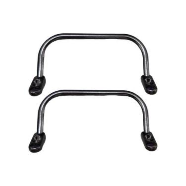 Imagem de Alça Lateral para Bandeja Jogo 2 Peças 70x30mm Artesanato - ATACADÃO D