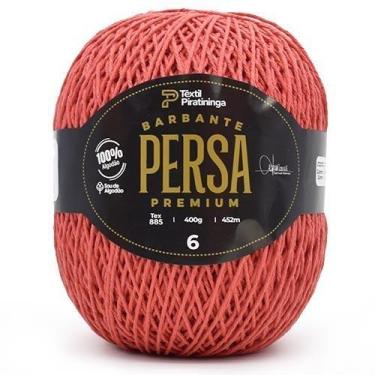 Imagem de Barbante Persa Premium nº 6 400g - Têxtil Piratininga, 74 GOIABA