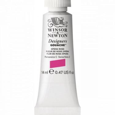 Imagem de Tinta Guache Winsor Newton 14ml S2 448 Opera Rose - Winsor & Newton