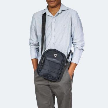 Imagem de Shoulder Bag Harry em Nylon Bauarte, Preto, P
