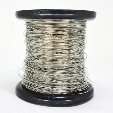 Imagem de Fio Niquel Cromo Fio Sela E Corta 0,09 Mm X 1 Metro - STN Online