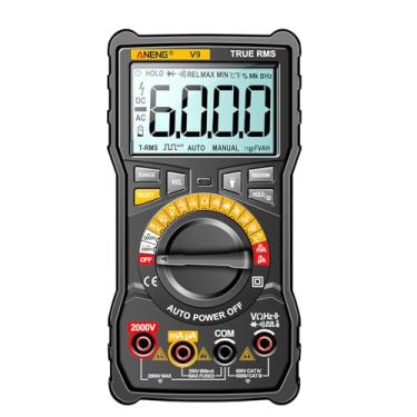 Imagem de Daconovo V9 Multímetro Digital Profissional Inteligente 6000 Contagens 2000V Testador de Tensão Capacitímetro Voltímetro AC/DC Amperímetro NCV Eletricista de Mina Fotovoltaica à Prova de Queimadura