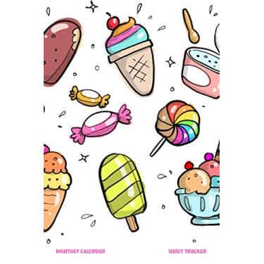 Imagem de Monthly Calendar and Habit Tracker: Monday Daily Planner with Simple Habit Tracker to Track Your Progress