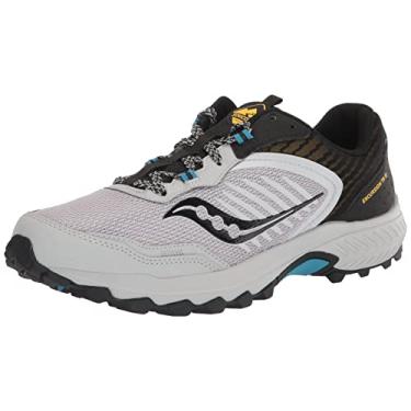 Imagem de Saucony Tênis de corrida masculino Excursion Tr15 Trail, Neblina/preto/topázio, 11.5