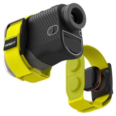Imagem de Spigen MAG-iT Alça magnética para telêmetro de golfe com rastreador TagMe e GPS para carrinho de golfe - amarelo neon