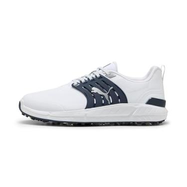Imagem de PUMA Tênis de golfe masculino Ignite Elevate 2 Tour, Puma Azul-marinho branco, 46