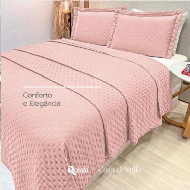 Imagem de Cobre Leito Genebra Casal 400 Fios Toque De Plumas Premium - Casa di V