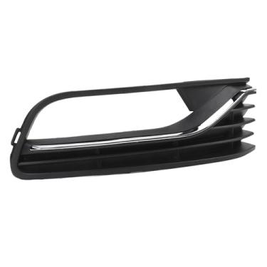 Imagem de Akozon Front Bumper Fog Light Chrome Grill Tampa 6C0853666J para Modelos 6R 2014-2017 - Substituição Grade Lâmpada de Nevoeiro do Lado Direito