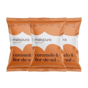 Imagem de 3x Pipoca Mais Pura Caramelo E Flor De Sal 100g