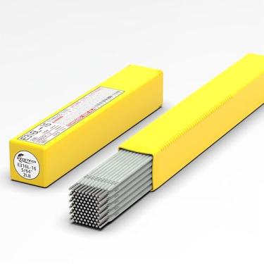 Imagem de NICETECH E316L-16 Eletrodos de vara de soldagem a arco de aço inoxidável (1,6 cm, 0,9 kg)