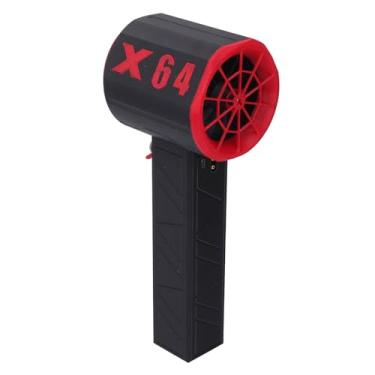 Imagem de Ventilador Turbo Ventilador 1400g Impulso Regulagem de Velocidade Contínua 64mm Motor Sem Escova Secador de Carro Ventilador de Ar Portátil Portátil Alimentado por Bateria Visor