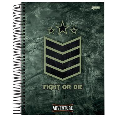 Imagem de Caderno Univ 20 Matérias 320Fls Adventure Fight Jandaia