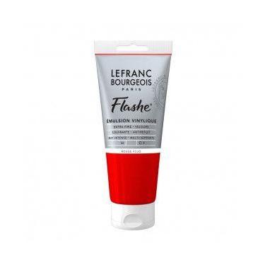 Imagem de Tinta Acrílica Lefranc Bourgeois Flashe 80ml S3 409 Fluorescent Red - 