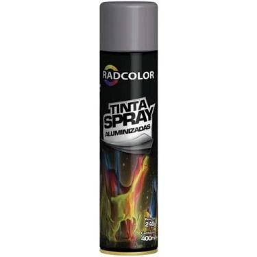 Imagem de Tinta Spray Opalecente Alumínio Roda Radcolor 400ml RC2121 - Radnaq