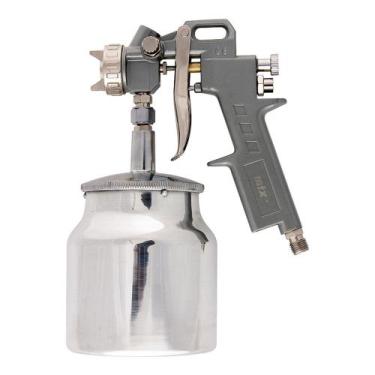 Imagem de Pistola Pintura Stels HVLP com 3 bicos, Cinza