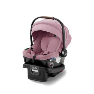 Imagem de Cadeirinha de Carro para Bebê Graco On The Go Max, Orchid Haze, Leve e Reclinável, Instalação sem Base