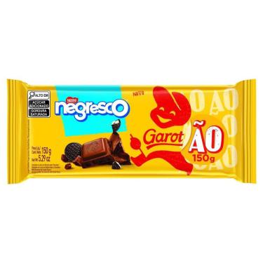 Imagem de Barra de Chocolate ao Leite Negresco Garotão Garoto Pacote 150g