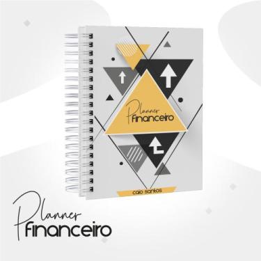 Imagem de Planner Financeiro Masculino A5 Permanente - Lissie Papeleria