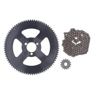 Imagem de Kit de roda dentada de corrente qanyegn 25h, rodas dentadas de 10 mm 15t 29 mm 80t Sprocket traseiro, 146 Link Drive Chain para 47cc 49cc Mini motocicleta ATV Dirt Bikes