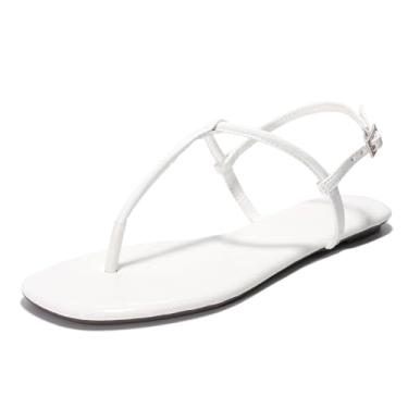 Imagem de Project Cloud Chinelos femininos - Sapatilhas Beach Essentials para mulheres - Sapatilhas (celebração), Branco, 35