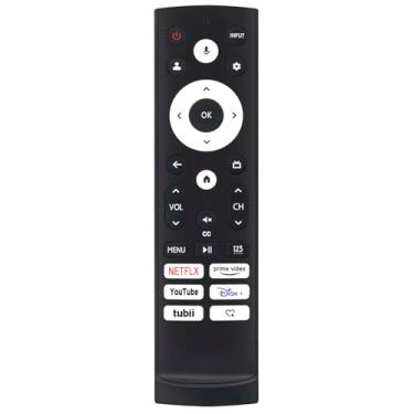 Imagem de Controle remoto de substituição de voz ERF3AG90H compatível com Hisense 55QD6N 65QD6N 75QD6N 43QD6N 85QD6N 50QD6N Smart Google TV