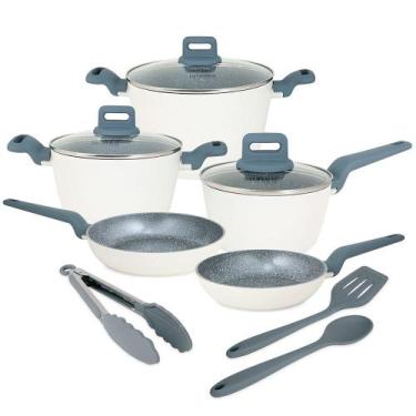 Imagem de Jogo de Panelas Com 8 Peças Neuhaus Ceramic Edition Cerâmico Antiadere