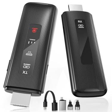 Imagem de MECOOL Transmissor E Receptor Hdmi Sem Fio, Kit Extensor Hdmi Portátil Sem Fio Plug & Play Com Tela Led, Suporte 4K 2.4/5G 165 Pés, Para Laptop/Pc/Tv Box/Câmera/Projetor